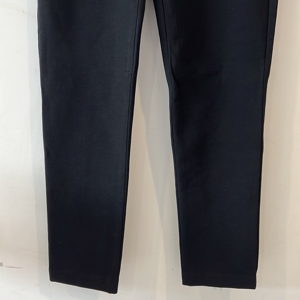 VINCE Black Mid Rise Straight Legs Trousers pants size 4 - Picture 5 of 12